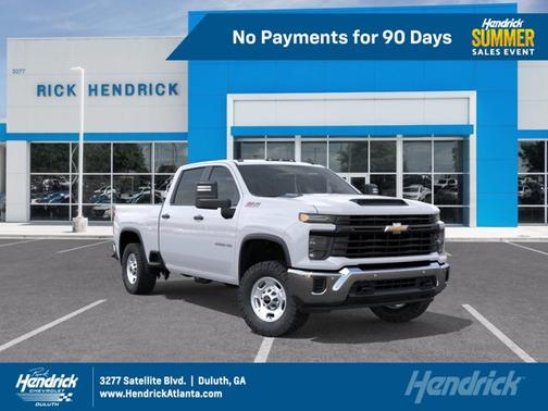 Summit White 2026 Chevrolet Silverado 2500 Work Truck