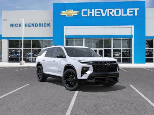 Polar White Tricoat 2026 Chevrolet Traverse FWD RS