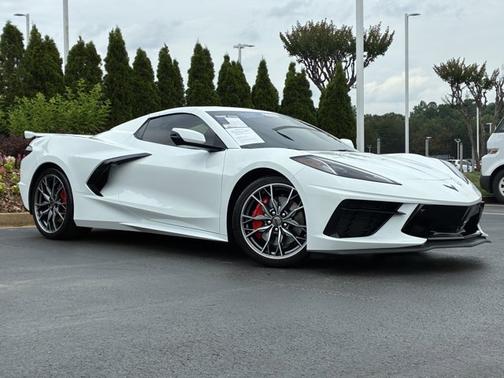 Arctic White 2025 Chevrolet Corvette 3LT