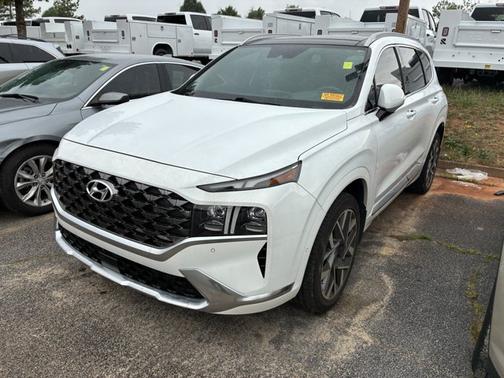 Serenity White Pearl 2023 Hyundai SANTA FE Calligraphy
