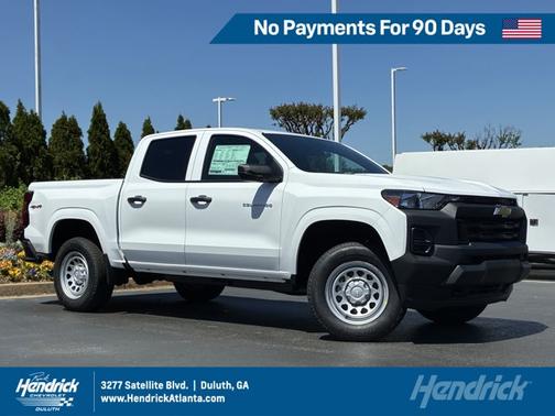 Summit White 2026 Chevrolet Colorado 4WD Work Truck