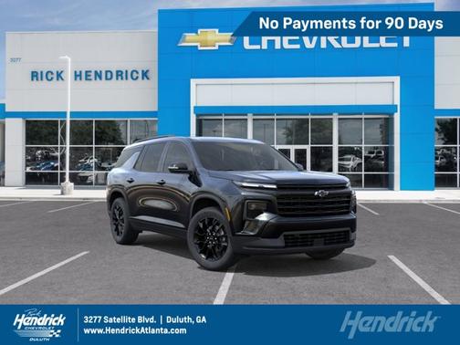 Mosaic Black Metallic 2026 Chevrolet Traverse FWD LT