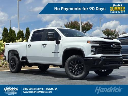 Summit White 2026 Chevrolet Silverado 2500 Custom