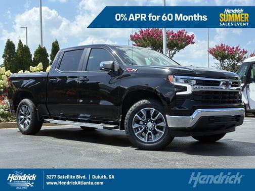 Black 2026 Chevrolet Silverado 1500 1LT