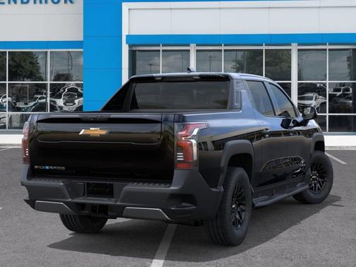 Black 2026 Chevrolet Silverado EV Extended Range LT