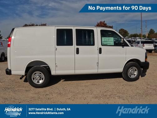 Summit White 2025 Chevrolet Express 2500