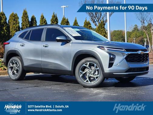 Sterling Gray Metallic 2026 Chevrolet Trax LT