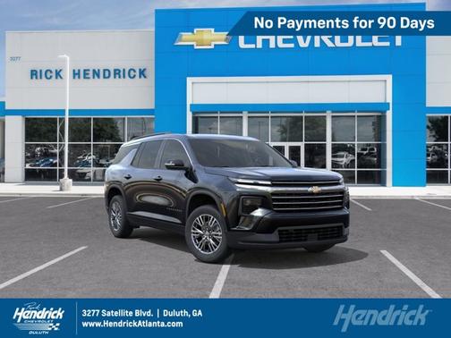 Mosaic Black Metallic 2026 Chevrolet Traverse FWD LT