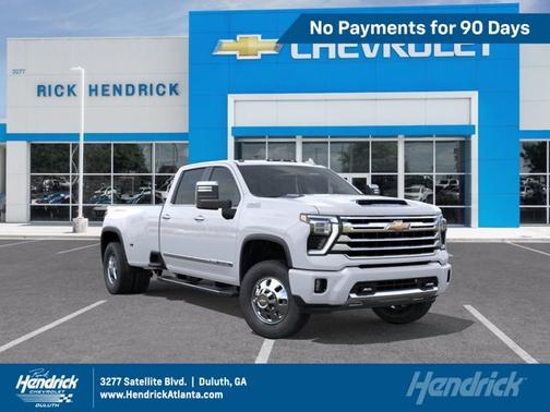 Summit White 2026 Chevrolet Silverado 3500 High Country