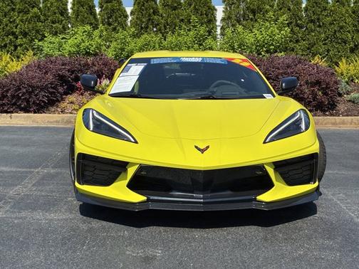 Accelerate Yellow Metallic 2023 Chevrolet Corvette 2LT
