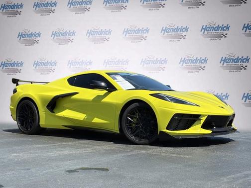 Accelerate Yellow Metallic 2023 Chevrolet Corvette 2LT