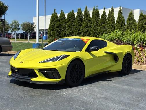 Accelerate Yellow Metallic 2023 Chevrolet Corvette 2LT
