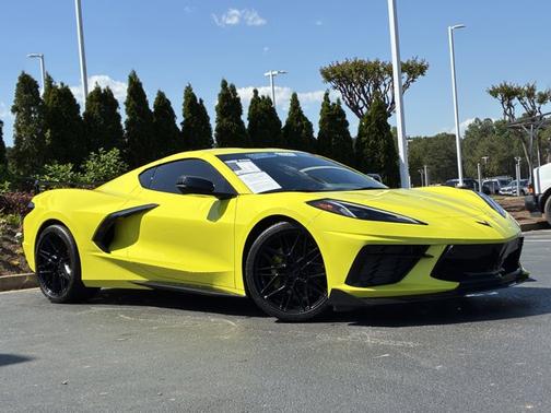Accelerate Yellow Metallic 2023 Chevrolet Corvette 2LT