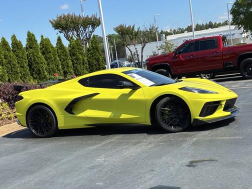 Accelerate Yellow Metallic 2023 Chevrolet Corvette 2LT