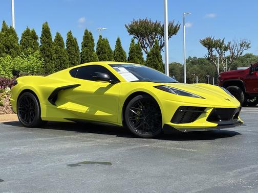 Accelerate Yellow Metallic 2023 Chevrolet Corvette 2LT