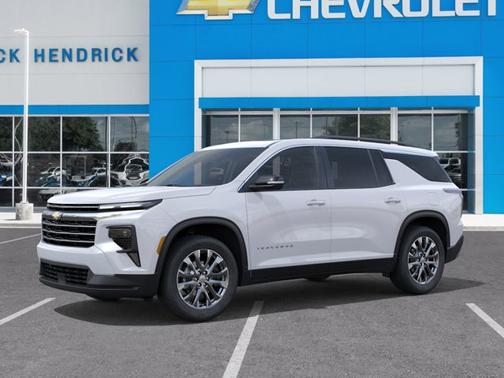 Summit White 2026 Chevrolet Traverse FWD LT