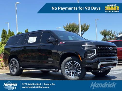 Black 2026 Chevrolet Suburban Z71