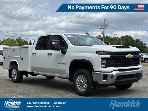Summit White 2026 Chevrolet Silverado 2500 Work Truck