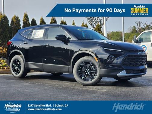 Black 2026 Chevrolet Blazer LT