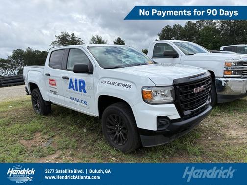 Summit White 2021 GMC Canyon 2WD Elevation Standard