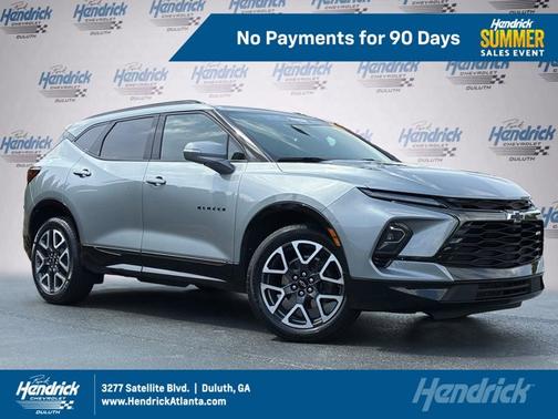 Sterling Gray Metallic 2024 Chevrolet Blazer RS