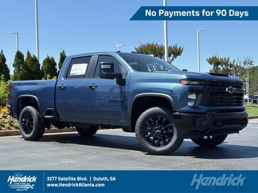 Lakeshore Blue Metallic 2026 Chevrolet Silverado 2500 Custom