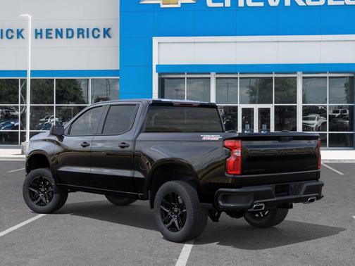 Black 2026 Chevrolet Silverado 1500 Custom Trail Boss