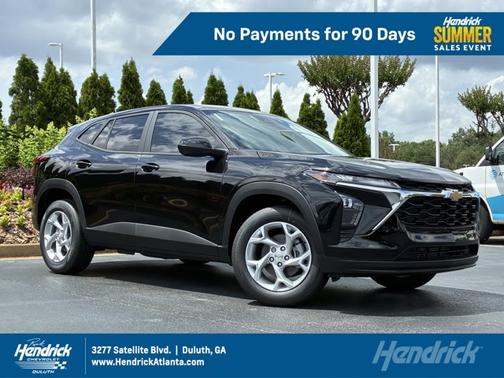 Mosaic Black Metallic 2026 Chevrolet Trax LS