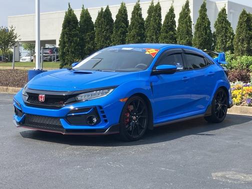 Boost Blue Pearl 2021 Honda Civic Type R Touring