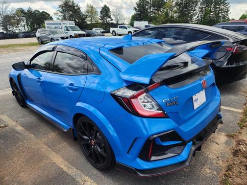 Boost Blue Pearl 2021 Honda Civic Type R Touring
