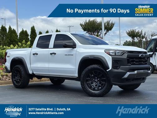 Summit White 2023 Chevrolet Colorado 4WD Trail Boss