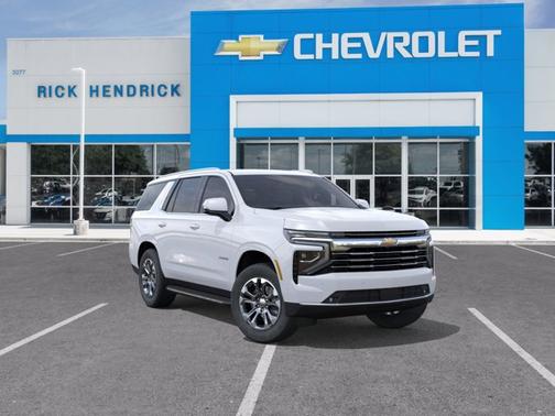 Summit White 2026 Chevrolet Tahoe LT