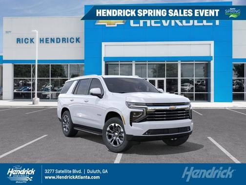 Summit White 2026 Chevrolet Tahoe LT