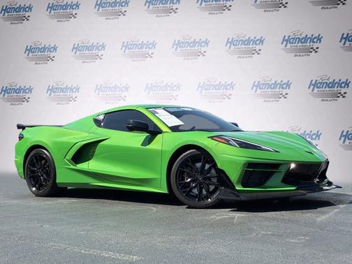 Roswell Green Metallic 2026 Chevrolet Corvette 3LT