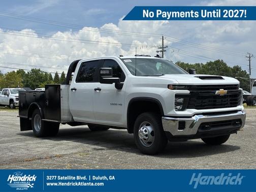 Summit White 2026 Chevrolet Silverado 3500 Work Truck