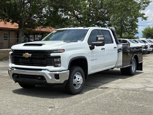 Summit White 2026 Chevrolet Silverado 3500 Work Truck