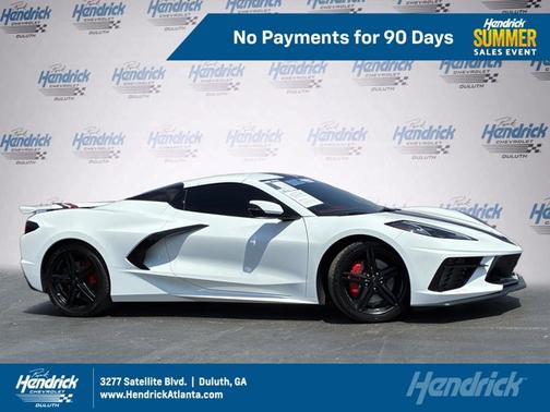 Arctic White 2026 Chevrolet Corvette 3LT
