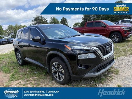 Super Black 2022 Nissan Rogue SV