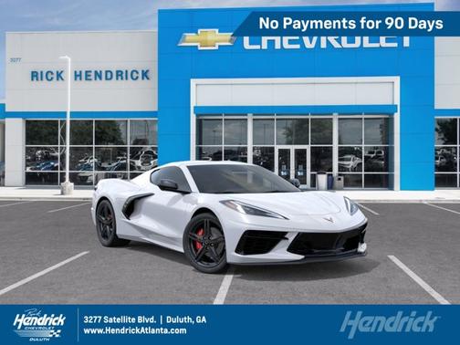 Arctic White 2026 Chevrolet Corvette 1LT