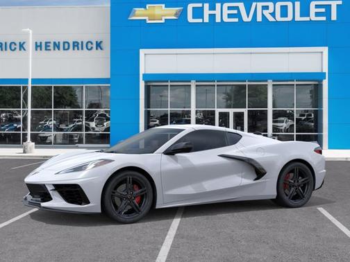 Arctic White 2026 Chevrolet Corvette 1LT