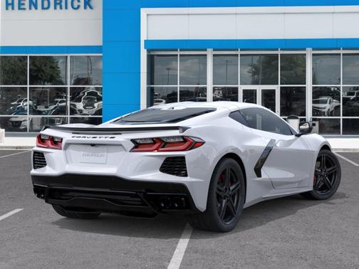 Arctic White 2026 Chevrolet Corvette 1LT