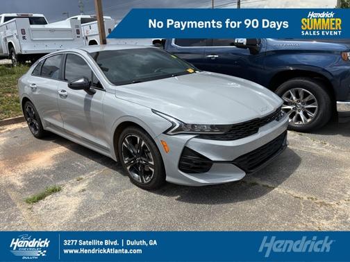 Wolf Gray 2023 Kia K5 GT-Line
