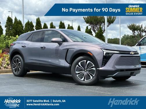 Galaxy Gray Metallic 2026 Chevrolet Blazer EV FWD LT
