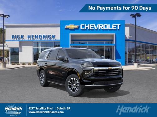Black 2026 Chevrolet Tahoe LT