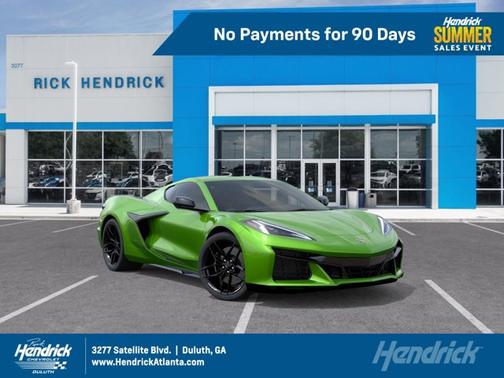Roswell Green Metallic 2026 Chevrolet Corvette 2LZ