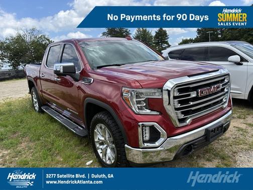 Red Quartz Tintcoat 2019 GMC Sierra 1500 SLT