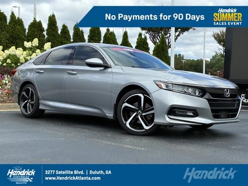 Lunar Silver Metallic 2019 Honda Accord Sport