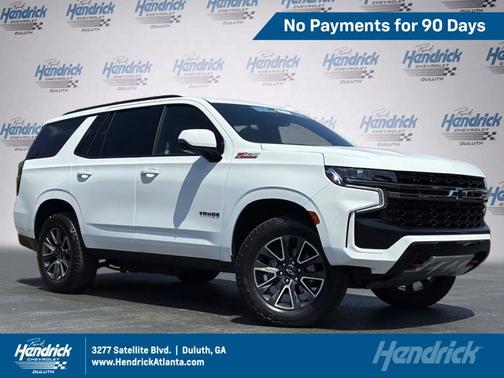 Summit White 2022 Chevrolet Tahoe Z71