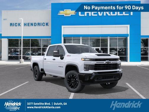 Summit White 2026 Chevrolet Silverado 2500 Custom