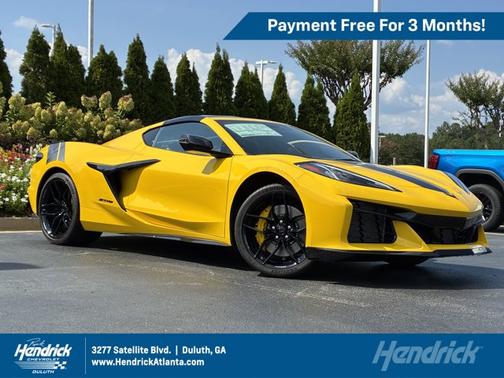 Competition Yellow Tintcoat Metallic 2026 Chevrolet Corvette 2LZ
